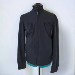 Sombrio Cartel‎ Womens Freeride Jacket Biking Full Zip Nylon Black - Size Medium